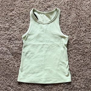 Lululemon Align Waist-Length Tank in Kohlrabi Green
